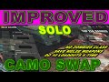 bo6 glitch: Improved New SOLO CAMO SWAP GLITCH for BO6 Warzone and Zombies, save melee weapons