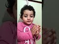 ANNIE VATSALYA reciting JOHN 3:16 (యోహాను 3:16)