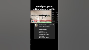 weird gun game rating viewers builds