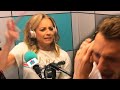 Carrie Bickmore Cracks It & Throws Pencil In Tommy Little's Face