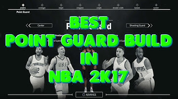 BEST SHARPSHOOTING POINT GUARD BUILD IN NBA 2K17 MYCAREER AND MYPARK! (NBA 2K17 Tips)