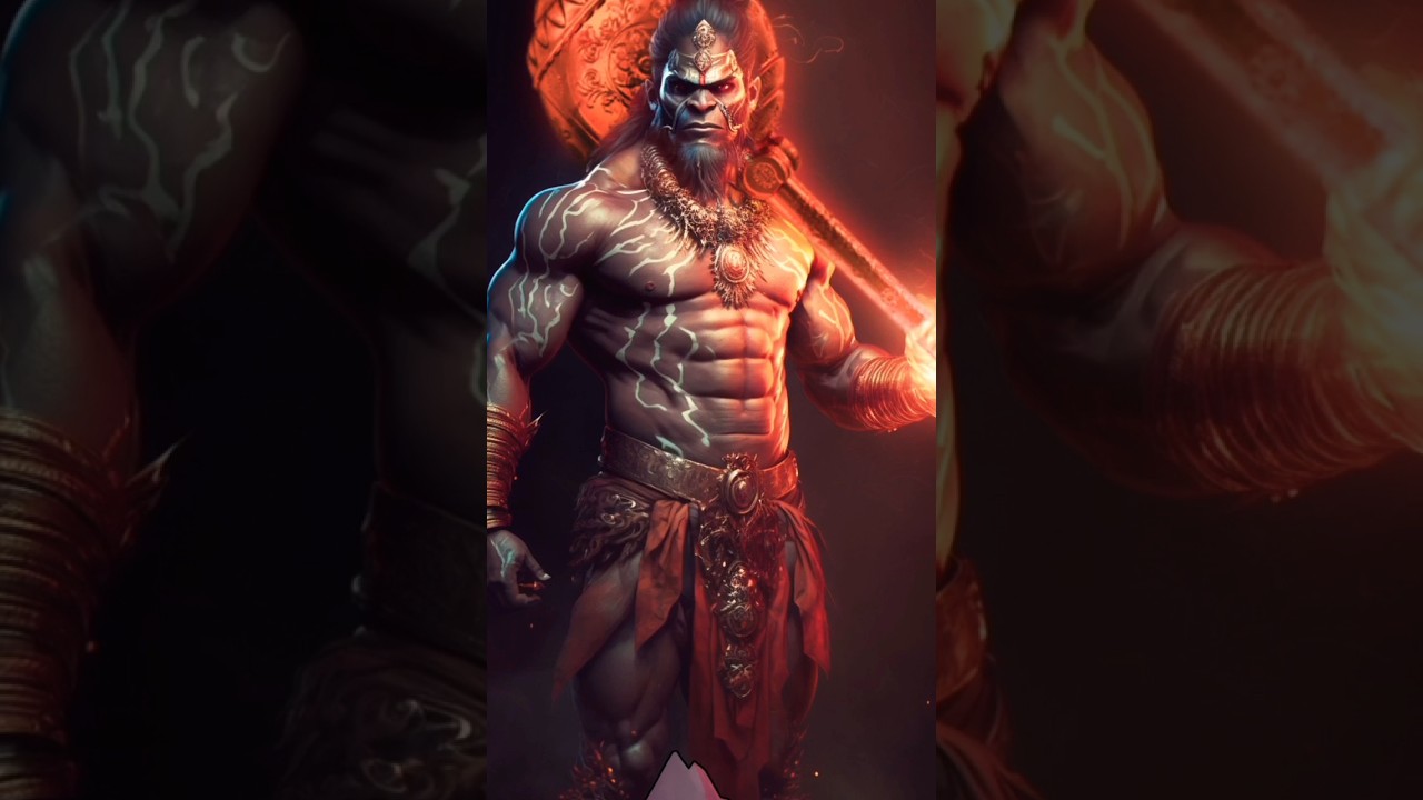 Hanuman Ji attitude status #jaishreeram #religion #attitudestatus