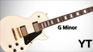 G Minor Backing Track Melodic Rock chords