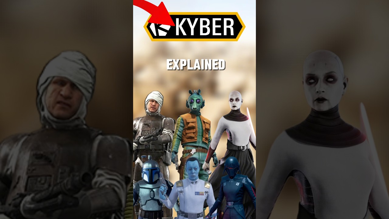 Every *New* Villain in Battlefront 2 Kyber Explained in 60 Seconds