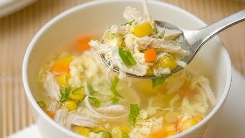 Súp thập cẩm chay cho bữa sáng ngon miệng