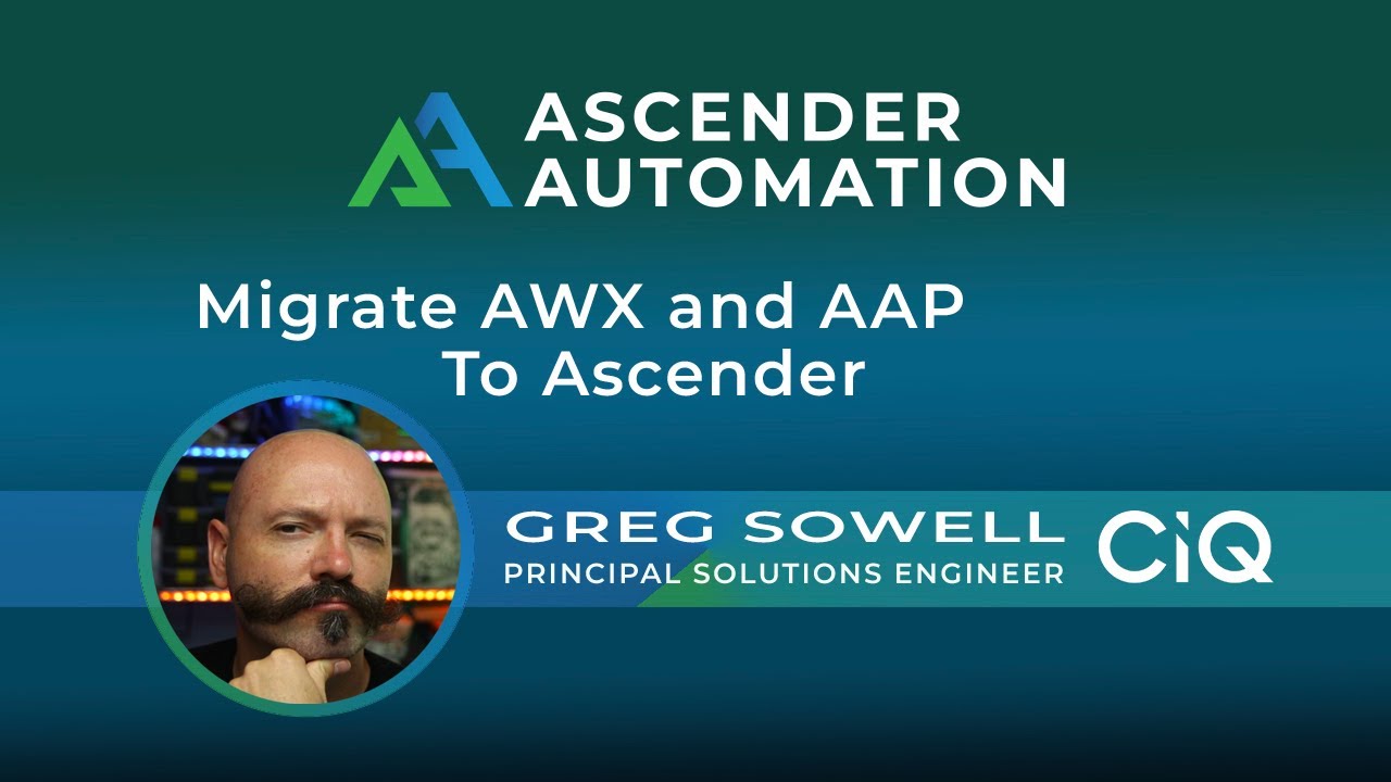 Migrate Red Hat AAP or AWX to Ascender with Automation - YouTube