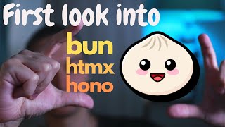 Bun with HTMX and Hono: first impressions and demo!