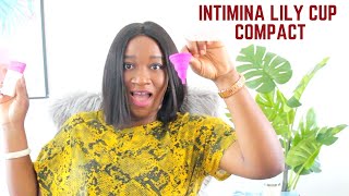 INTIMINA LILY CUP COMPACT | PERIOD CUP UNBOXING | INTIMINA FEMININE MOISTURIZER | MENSTRUAL CUP