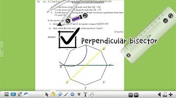 Maths with Tr Eva - Revision Form 3 Loci in Two Dimensions