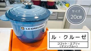 【ル・クルーゼ　ココットエブリィ　マリンブルーの20㎝】購入品の紹介