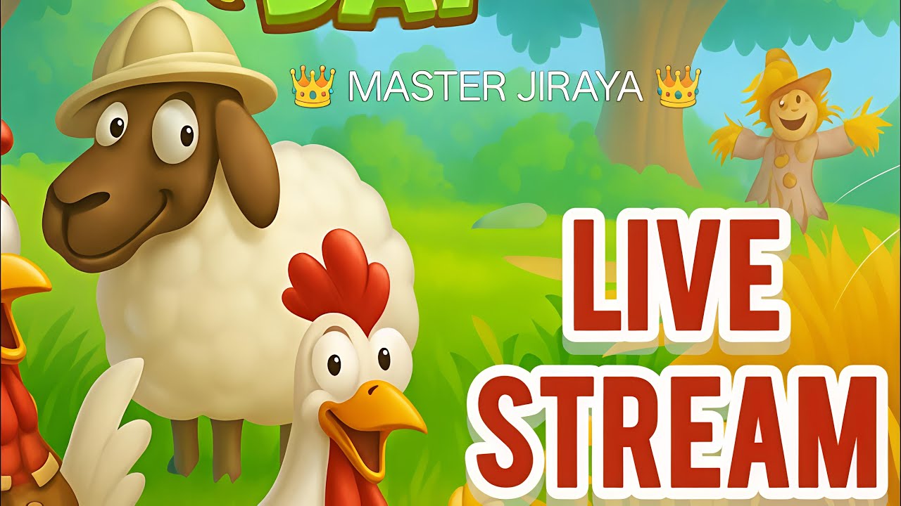 Hay day gaming level 145 for 👑 MASTER JIRAYA 👑 farming live