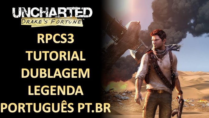 Uncharted rodando no RPCS3 com visuais quase perfeitos