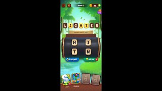 Crack The Word! (by Teewee Games) - free offline word puzzle game for Android and iOS - gameplay. screenshot 1