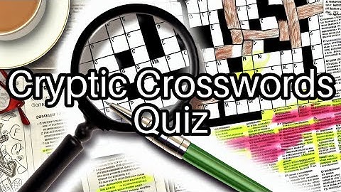 🔍 Test Your Cryptic Crossword Knowledge: Can You Solve These Puzzles?