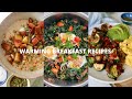 FALL WARMING BREAKFAST RECIPES - Potato & vegetable hash, Quinoa & oat porridge