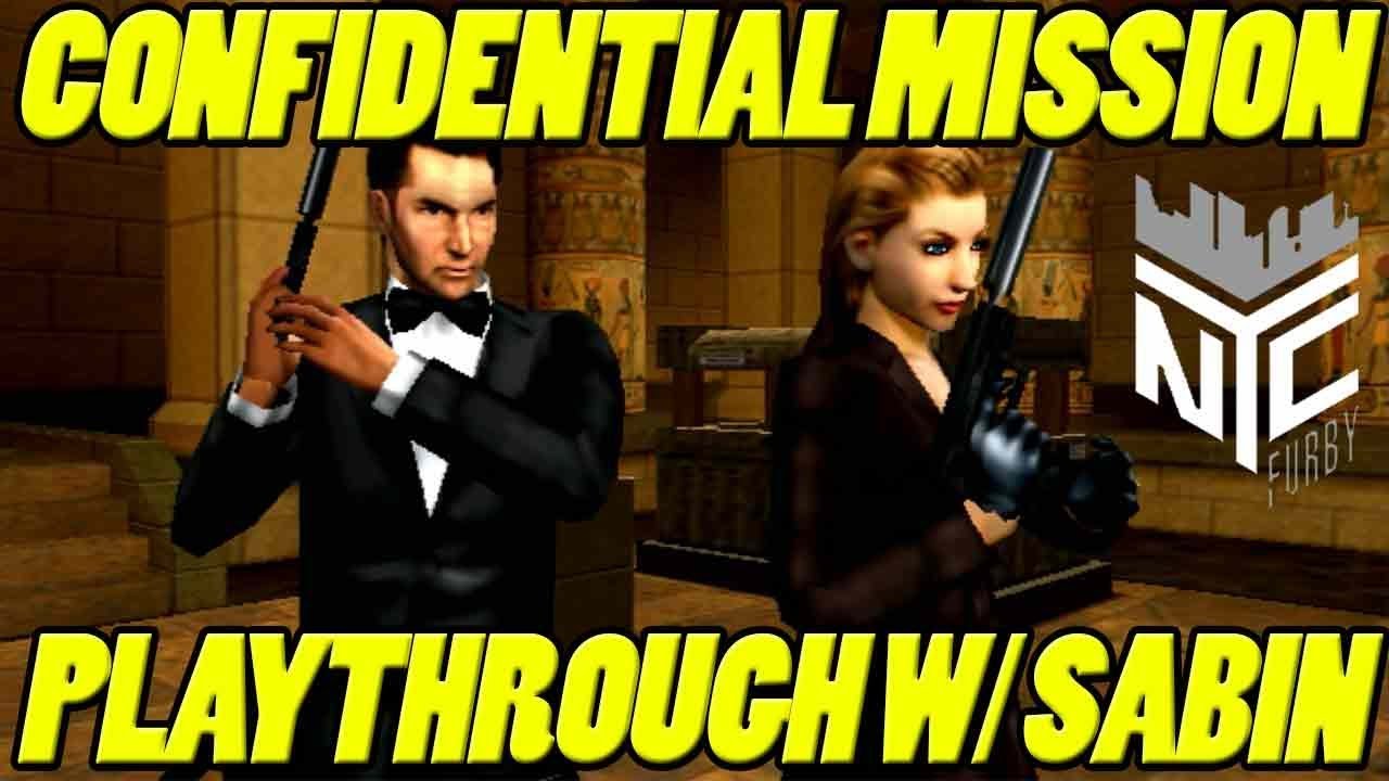 [ Confidential Mission, 2000 ] Play through with Sabin [4K/60fps]