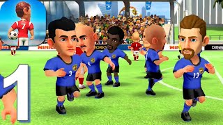 Mini Football - Mobile Soccer - Gameplay Walkthrough Part 1 Tutorial (Android, iOS) screenshot 2