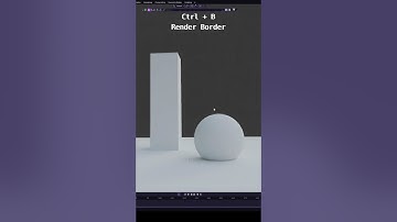 5 Shortcuts you need to know when you start Blender Part 5! #blendertutorial #3dart #blender #tuto