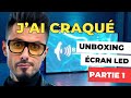 Unboxing exceptionnel 2024  ma nouvelle devanture dj a cran led  