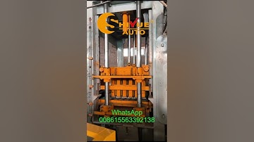 QT7 15 automatic concrete block machine hollow block making machine cement paving brick machine