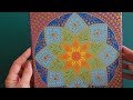 Como pintar mandalas con acrílicos #17 - Tutorial mandala paso a paso con marcadores Posca