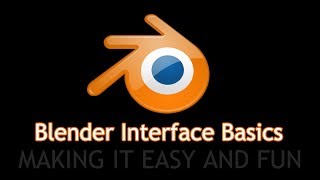 Blender Tutorial - Interface Beginner Basics