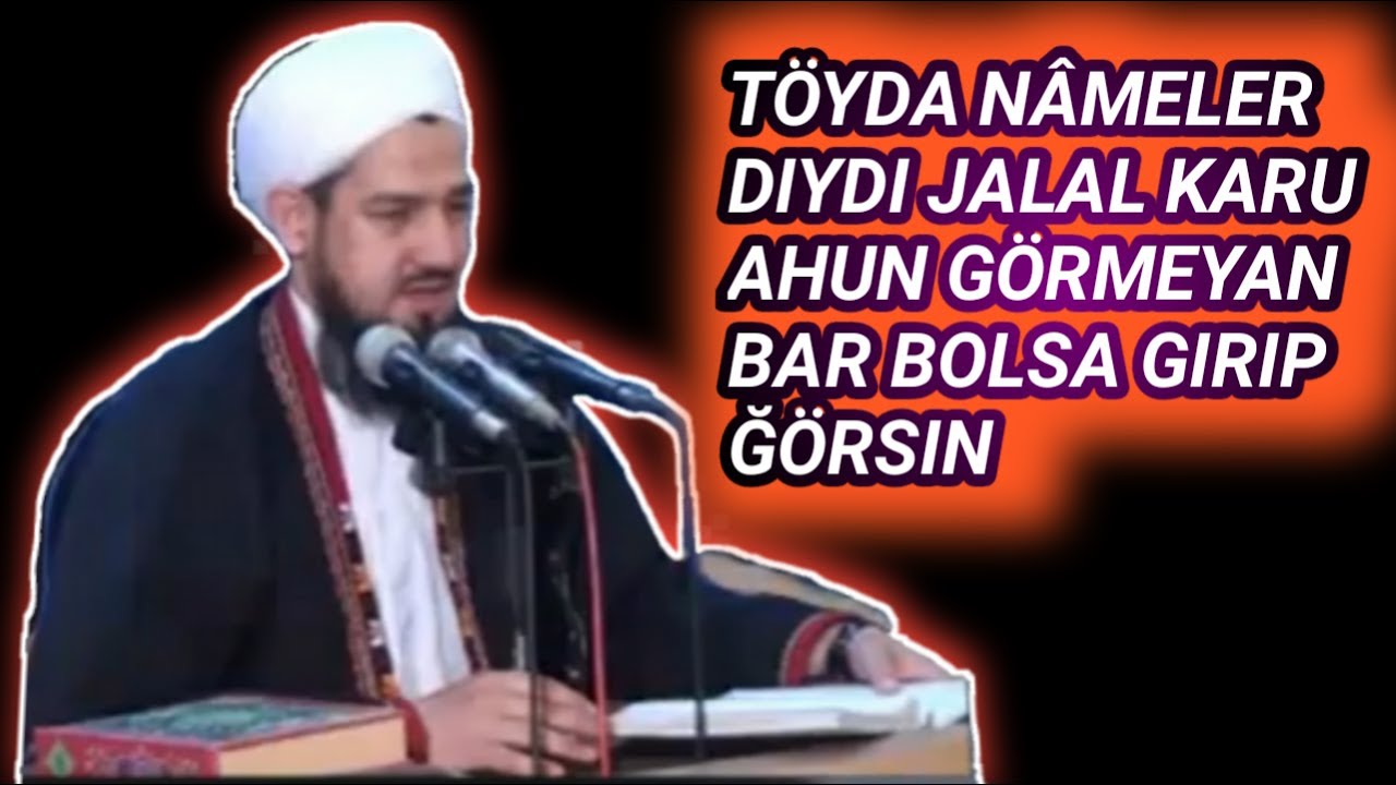 ENEMİZ HATIJE!!!!!!JELAL KARY AHUN TOYDA NAMELER DİYDİ!!!!görmeyan bar bolsa görsin
