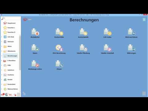 RA-MICRO - Berechnungen - allgemein