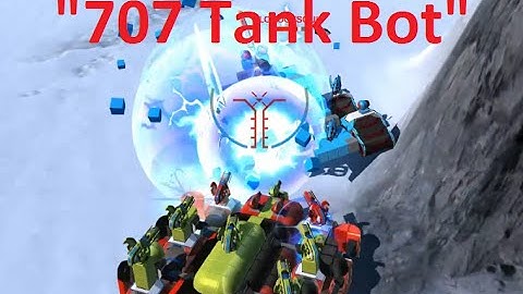 Robocraft - The "707 tank bot" in action !