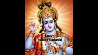 rama ekadashi whatsapp status 2021 | रमा एकादशी व्हाट्सएप स्टेट्स | latest ramaekadashi status | try
