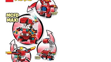 MCFD MAX Instructions LEGO MIXELS Series 8 Splasho + Aquad + Hydro