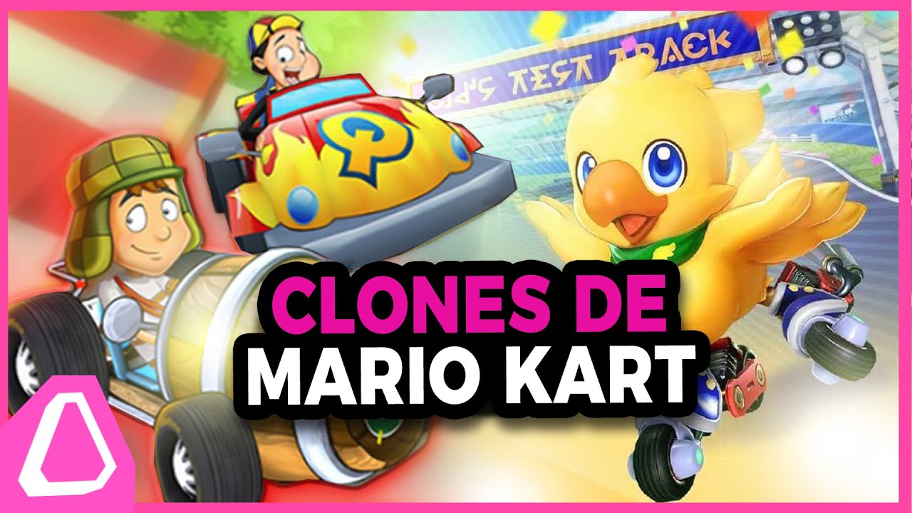 7 JOGOS estilo Mario Kart para CONSOLES 