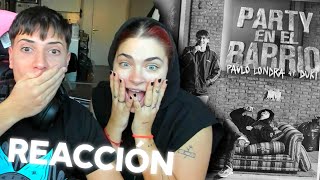 REACCION A Paulo Londra - Party en el Barrio (feat. Duki) CON @selemosca