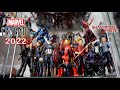 Marvel Legends MCU Action Figure Collection 2022 Marvel Studios Heroes & Villains with UV Light