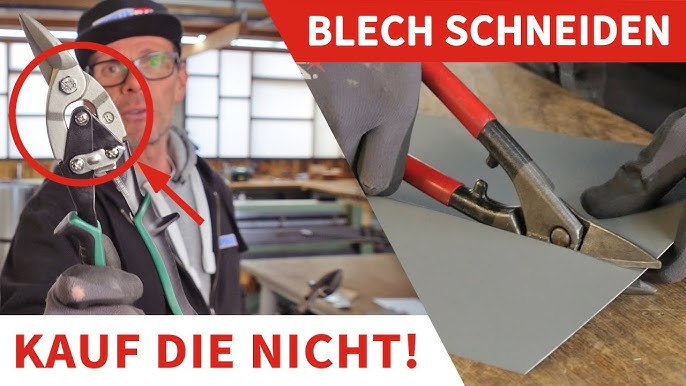 PRESCH Blechschere Gerader Schnitt , Trockenbau Werkzeug