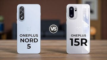 Oneplus Nord 5 5G Vs Oneplus 15R 5G