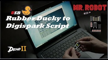 Mr. Robot || USB Rubber Ducky Part -II || Digispark script