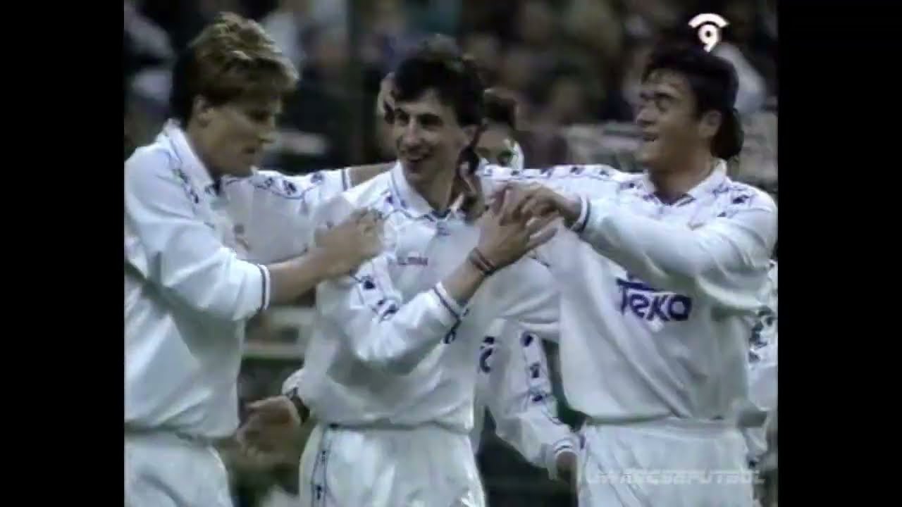 1995.02.09 Real Madrid 1 - Valencia 2 (Partido Completo 60fps - Copa del Rey 1994-95)