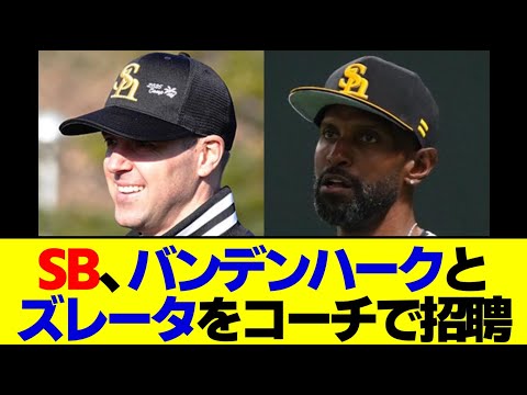 ソフトバンク、バンデンハークとズレータをコーチで招聘【野球ニュース】【2ch 5ch】【なんJ】【野球スレ】#野球 #プロ野球ニュース #なんj