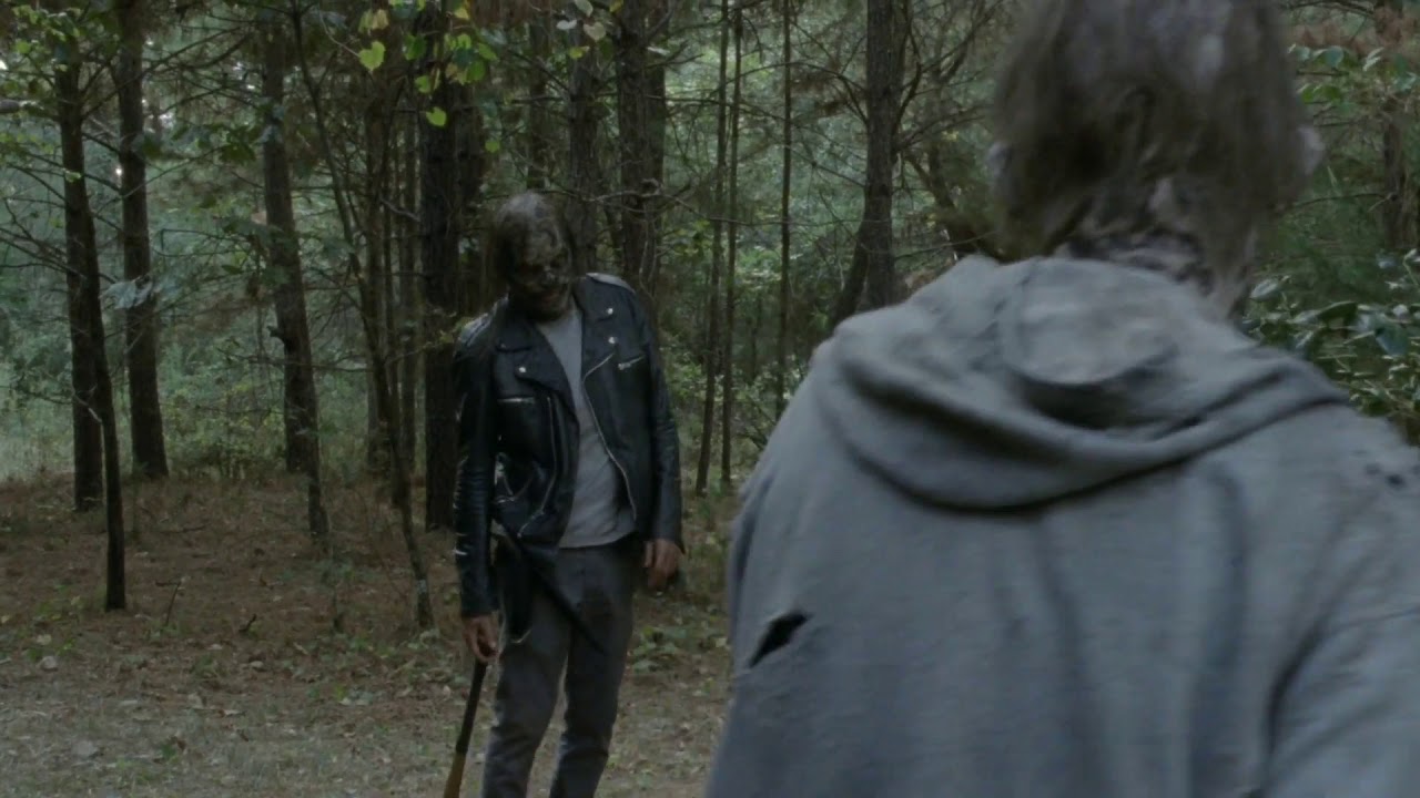 The Walking Dead Season 10 Episode 12 Negan Kill Walker - YouTube