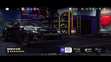 NFS No Limits: Nissan GT-R R35 Tuning Unlock