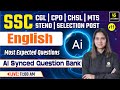 SSC 2025 | English Most Expected Questions | SSC Foundation 2025 | By Pratibha Ma&#39;am