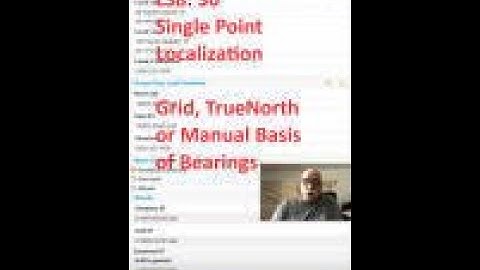30 Single Point Localization: Grid to Ground Scale Factors