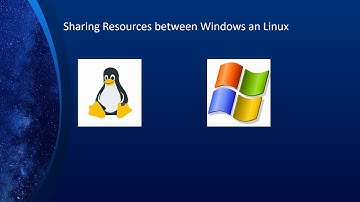 Sharing Resources between Windows and Linux