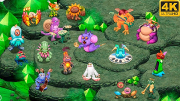 My Singing Monsters: Dawn Of Fire - Cave Island (Full Song) 4k