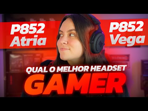 Pichau P852 Vega RGB ou P852 Atria Black - Qual o MELHOR Headset Gamer?