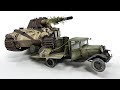 German Panther 2 vs Soviet Gaz-AA for my next Diorama