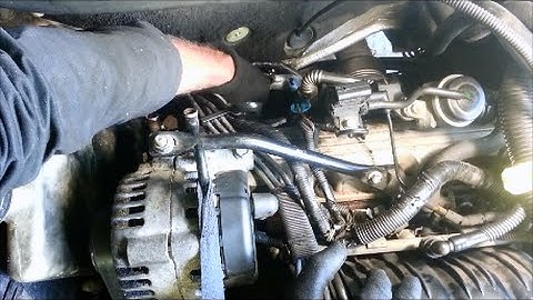 Replace back spark plugs/oxygen sensor - 2000 GM 3800 Series 2