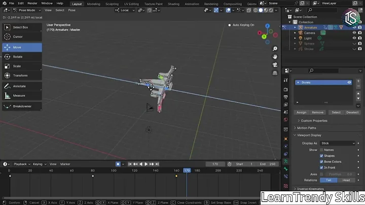 🎥 Set Your First Keyframe in Blender | Beginner’s Guide to Animation 🚀