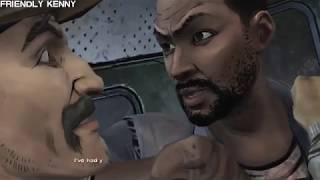 The Walking Dead Season 1 Episode 3 - Friendly and Unfriendly Kenny All Variations